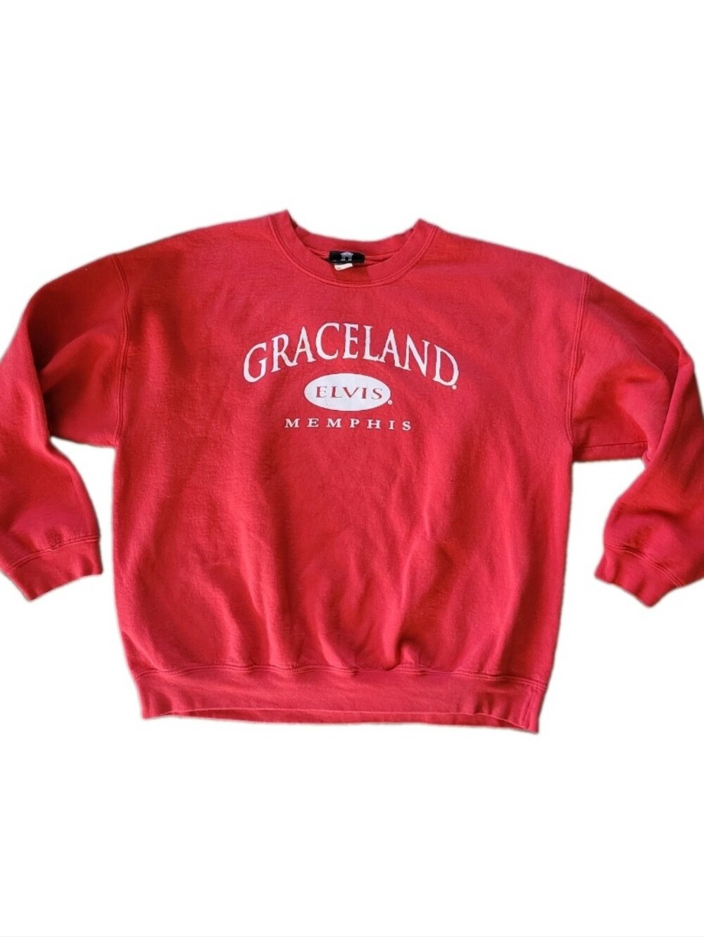 Graceland Elvis Presley Men's Size XL Crewneck Pullover Sweatshirt Memphis TN